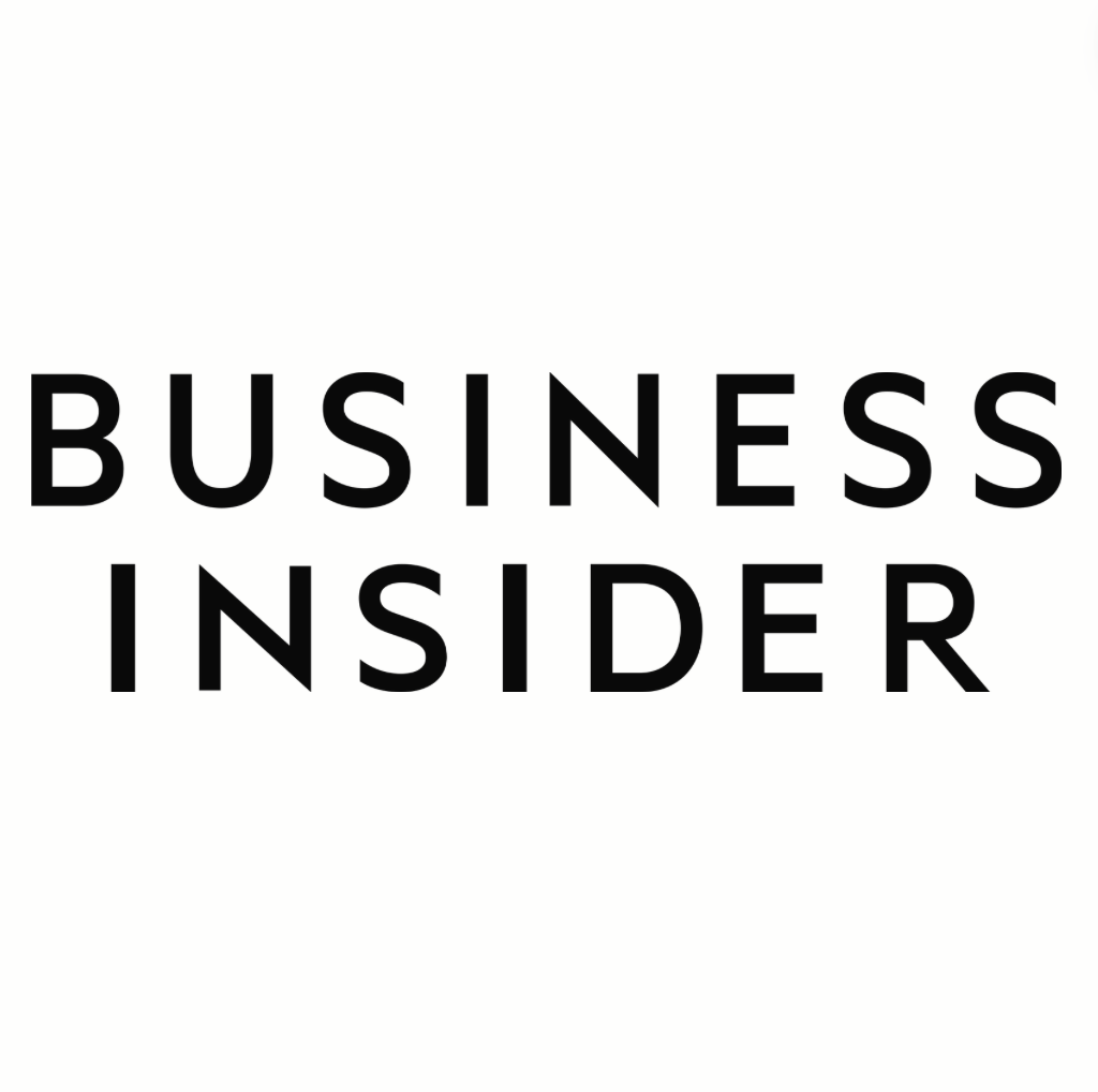 Business Insider logo, a white text on a black background.