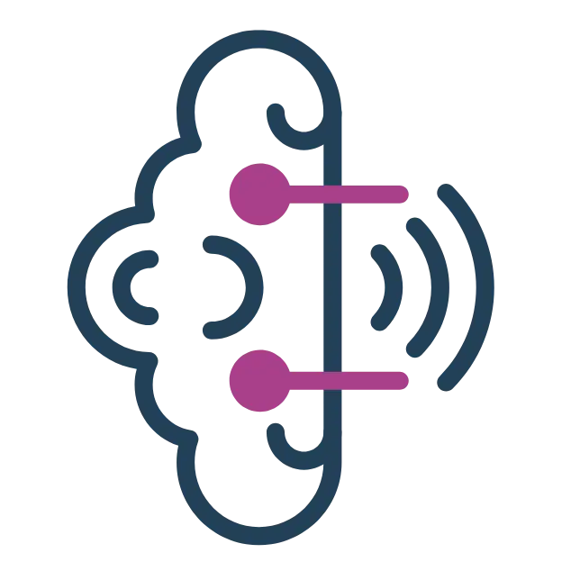 Neurofeedback session showing a movie playing smoothly in response to healthy brainwave activity, encouraging brain self-regulation at VISUALIZEin360.