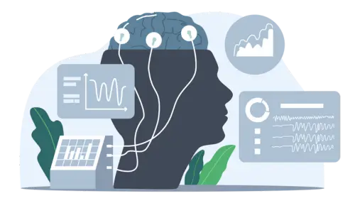 qEEG brain map and neuropsychological assessment revealing trauma patterns, attention issues, and emotional dysregulation for personalized healing.