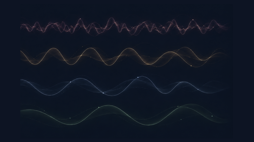 Brainwave frequencies in a qEEG brian map